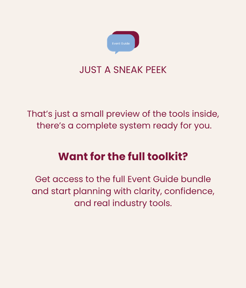 ⭐  Corporate Event Planning Toolkit Bundle