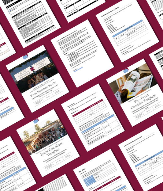 ⭐ Event Essentials Bundle For Beginners & DIY Planners