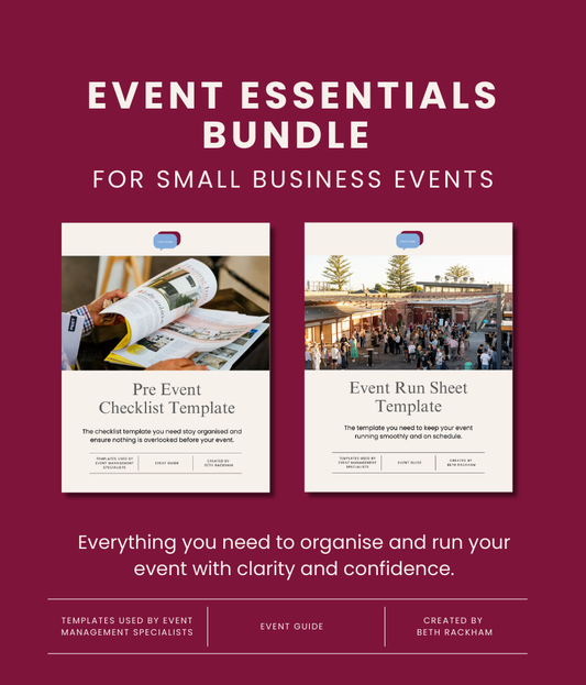 Event Essentials Bundle for Small Business Events
